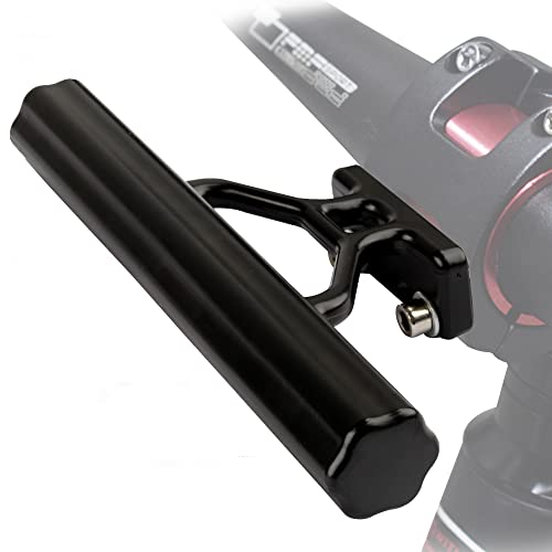 KWOKWEI Fahrradlenker Erweiterung, Aluminiumlegierung Fahrradlenker Extender, 15cm Doppel Bike Lenker Extender für Smartphones Taschenlampe Tacho GPS-Geräte und Sport Kamera