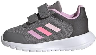 Adidas Unisex Baby Tensaur Run Shoes, Grey Three/Lilac/Bliss Pink, 25 EU