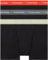 Calvin Klein Men Boxer Short Trunks Stretch Cotton Pack of 3, Black (B- Cher Ks/Eiffle Twr/Moss Gr Wbs), XL