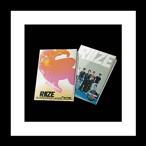 RIIZE GET A GUITAR 1st Single Album CD+Booklet+Folded poster on pack+Photocard+Tracking Sealed (SET(Rise+Realize))