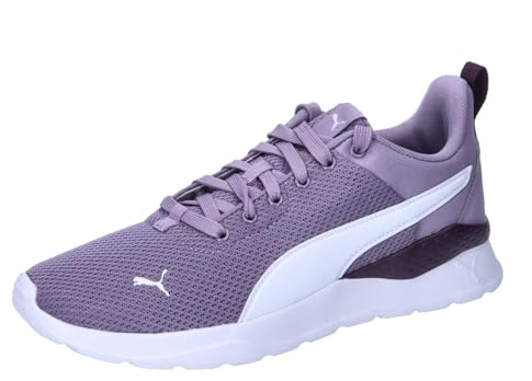 Puma Unisex Kinder Anzarun Lite Jr Sneaker, Pale Plum Puma White Midnight Plum, 39 EU