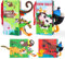 beiens Babybuch Baby Stoffbuch - 2 Stück Fühlbuch Spielzeug ab 6 Monate, Bilderbuch Fühlbuch Knisterbuch ab 0 3 6 Monate, Neugeborene Quiet Book Geschenk für Jungen Mädchen