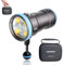 LetonPower Seal CF 6000 Lumen Tauchlampe für Unterwasser-Fotografie, 100m Unterwasser videoleuchte 96 CRI mit 120° Grad Breiten Strahlwinkel für professionelle Tauchfotografie Fill Light
