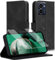HuiYouMY Compatible with HMD Pulse Pro/Plus Hülle Klapphülle, [Verdicktes TPU] [Kartenfächer] [Standfunktion] [Magnet], Stoßfeste Schutzhülle, Cover Compatible with HMD Pulse Pro/Plus Schwarz