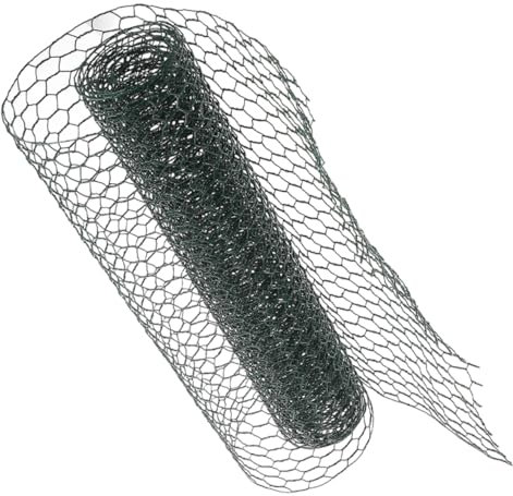ANDRESLAD Maschendrahtzaun Aus Verzinktem Drahtmateria Leicht Und Tragbar Einfach Zu Verwenden Lagern Schneidbar Nach Bedarf Robust Und Langlebig