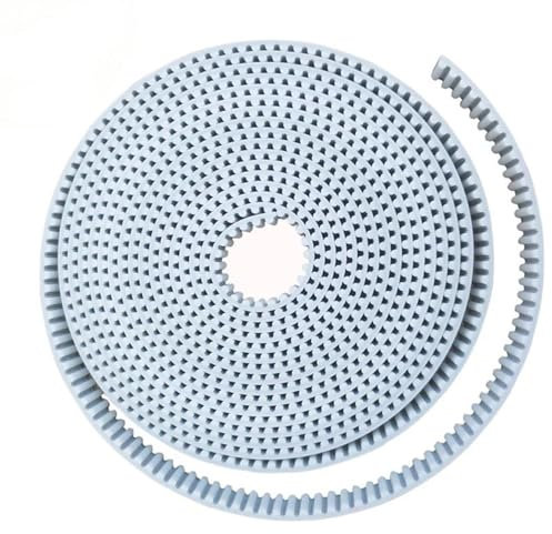 Antriebsriemen Keilriemen Breite 12 15 20mm HTD5M Zahnriemen PU Polyurethan Mit Stahlkern Offenes Ende Teilung 5mm Riemenscheibe 5M-15mm Zahnriemen(10 Meters,40mm)