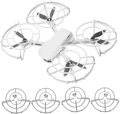Drohnen-Propellerschutz, 4 Stück 8 x 4,5 cm Drohnen-Propeller-Schutz geschlossener Schutzkreis Propellerblätter Schutzhülle für Mavic Mini RC-Drohne