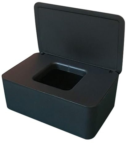 Feuchttüchter Box,Kunststoff Feuchttücher Spender, Aufbewahrungsbox für Feuchttücher,Servietten Box mit Deckel,Tissue AufbewahrungskofferToilettenpapier Box,Baby Tücher Fall