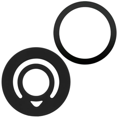 Anneau de poignée magnétique en silicone, support de téléphone magnétique | Séchard de poignée de téléphone à 360 ° avec sangle de doigt | Kickstand de smartphone extérieur rotatif pour la maison, les