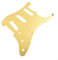 Schlankes Design Aluminium Gitarre Pickguard mit 11 Löchern für einfache Montage (Gold)