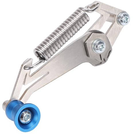 Oreilet Motorcycle Chain Slack Adjuster Tool, Stainless Steel Chain Tensioning Tool Chain Tensioner for Motorbike Motocross Chopper ATV Dirt Bike, Modified Accessories