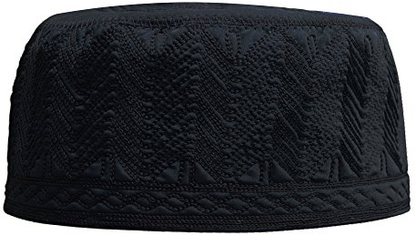 TheKufi Herren Strickmütze schwarz schwarz Gr. Large, schwarz