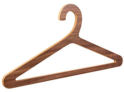 Pieperconcept Garderobenbügel Forli nussbaum ansprechendes Design 42 cm