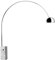 FLOS Arco F0303000 Stehleuchte, Marmorsockel, LED, 32 x 220 x 240 cm, Chrom