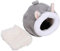 Atyhao Hamsterbett, Niedliches Nest aus Baumwoll-Plüsch in Tierform für den Winter, warm, zum Schlafen, für Igel, Ratte, Wüstenrennmaus, syrischer Hamster