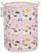 FANKANG Laundry Hamper Storage Bins Nursery Hamper Canvas Foldable Large Storage Baskets (Pink Alpaca)