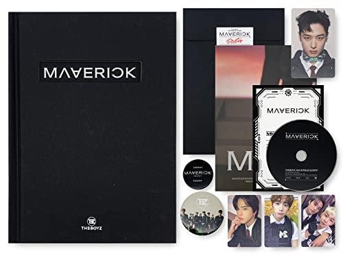 THE BOYZ 3rd Single Album [ MAVERICK ] - ( DOOM Ver ) Photo Book + CD-R + ID Card + Invitation Card + Photo Card + Unit Photo Card + Poster(On Pack)
