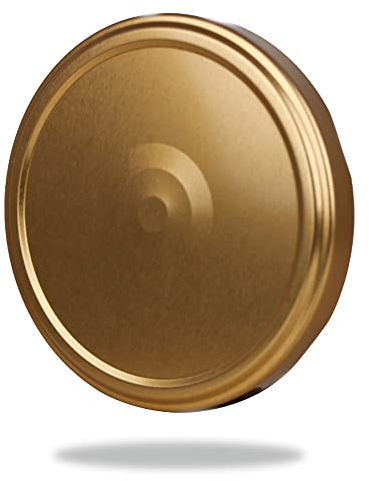 20 St. Ersatzdeckel Twist-Off-Deckel 100 mm für Gläser und Glasflaschen, Milchflaschen und Einmachgläser, Deckel für Marmeladen, Honig, Feinkost, Gewürzgläser mit Gebrauchsanweisung (Kupfer)