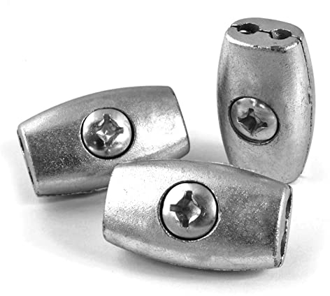 10 Stück Klemme Eiform 3mm