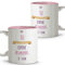 LolaPix Mug Couple. Amour Cadeau. Tasse a Cafe Original. Tasse en Céramique. 330 ml. COPINE