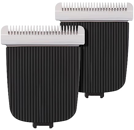 SAVITA 2pcs Replacement Blades for Manscaped, Electric Hair Trimmer Blades Replacement Snap-in Hair Clipper Blade Replacement Compatible with Manscaped Lawn Mower 4.0/3.0/2.0
