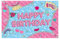 whdiduo Dekoration Surprise Geburtstag Deko, Doll Hintergrund Geburtstag Banner Rosa
