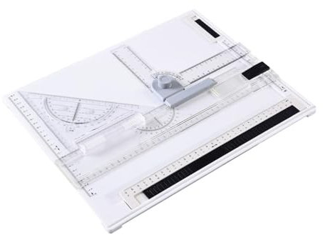 harayaa A4 Zeichenbrett, Zeichentisch, Grafisches, Architektonisches Skizzenbrett, Verstellbar