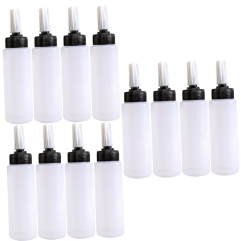 Didiseaon 12 Pcs Shampoo Bottle Dry Cleaning Pot Squeeze Bottles Hair Oil Hair Dye Salon Supplies Bottle for Hairdressing Shampoo Bottles Salon Hair Color Bottle Hairdressing Tool
