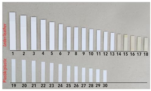 Leuchtklang Akkordeon Ventile - Nr.20 - 38,5x6,5mm (20x) - Italienischer Originalqualität