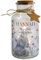 Personalised LED Glass Jar. Me Teddy Floral Light