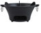 Réchaud robuste et à charbon de bois, répartition homogène de la chaleur, facile à nettoyer, design portable (19,5 cm)