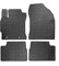 edecor Gummifussmatten Automatten Gummimatten Gummi Fußmatten Satz Set für Toyota Auris II Hybrid Bj. 2012-2018