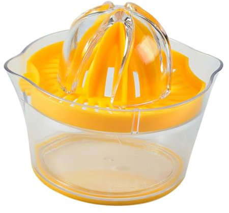 MAGICLULU Presse-agrumes Presse Jus De Citron Presse-jus De Fruits Ustensile De Cuisine Presse-citron Appareil Pour Presser Les Fruits Presse-fruits Presse Agrumes Yellow Acier Inoxydable