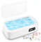 640ml Ultraschallgerät, MXTIMWAN 49kHz Brillenreinigungsgerät, Ultrasonic Cleaner mit Digitalanzeige, Ultraschallreinigungsgerät mit 4 Timer-Reinigungsmodi, für Brillen, Zahnersatz