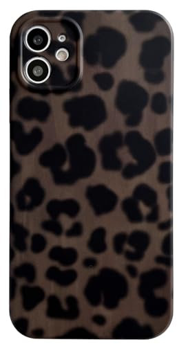 AMART for iPhone 12 Case Cute, Leopard Cheetah Animal Print Phone Case,Women Girls Cool Classic Light Slim Fit Protective Cover for iPhone Case for iPhone 12 (6.1 inch) ONLY