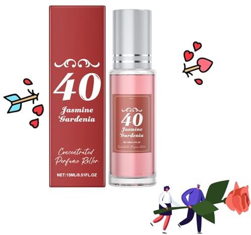 Brasilianisches Parfum,Brazil Charm Parfüm, Brasilianisches Roll-On Parfümöl,Brazilian Parfum, Mini Parfüm Set, Lang Anhaltender, Tragbar, Müheloser Ganztägiger Charme (40)