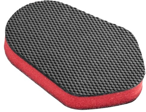Autopolitur-Applikator, Polierpads, Hand-Design, Gummigriff, kompakte Größe, stabiles Material, einfache Handhabung, Autowäsche für Lack, Stoßstange, Radnabe
