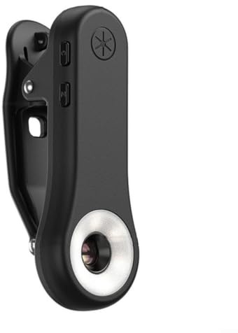Microscope de poche 200X pour smartphones avec réduction d'éblouissement CPL, détection UV et batterie rechargeable