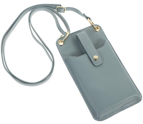 ABOOFAN Bolso de Hombro para Teléfono Móvil Mujer, Gran Capacidad, Cuero Pu Ligero, Diseño Creativo y Estilo Moderno para Uso Diario