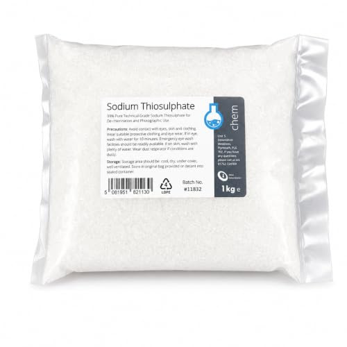 Sodium Thiosulphate 1kg - Aquarium Dechlorinator Photographic Processing