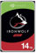 Seagate IronWolf, 14 TB, NAS, Internal Hard Drive, CMR, 3.5 Inch, SATA, 6GB/s, 5,400 RPM, 256MB Cache, for RAID Network Attached Storage, 3 year Rescue Services (ST14000NT001)