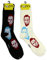 Foozys Herren-Lincoln-Socken mit ikonischem Thema Neuheit Crew | 2 Paar enthalten in Zwei Farben