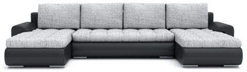 Sofini Wohnlandschaft Tokio III mit Schlaffunktion! Best ECKSOFA! Wohnlandschaft mit Bettkästen! (Lawa 9+ Soft 11)