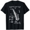 Saxophon Patent Druck 1945 - Vintage Patent Musik T-Shirt