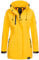 Rock Creek Damen Softshell Jacke Mantel Outdoor-Mantel Damenmantel Softshellmantel Winterjacke Wasserabweisend Kapuze Übergang D-423 Gelb XL