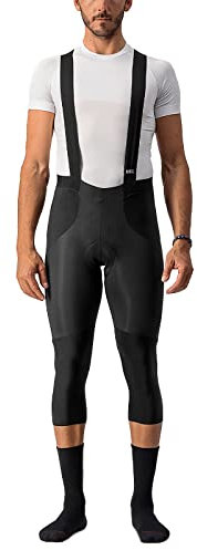 Castelli 4520523-010 SORPASSO Ros BIBK. Salopette Corte da Ciclismo Donna, Black, Taglia XL