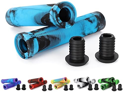 Scooter Griffe - 145mm Stunt Scooter Fahrrad Griffe Grips Lenkergriffe - Mixed Color Lenker Griffe für Stunt Scooter BMX MTB Bike