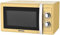 SCHNEIDER SMW20VCR, Micro ondes Vintage, Monofonction, 700 watts, 20 litres, Contrôle mécanique, Fonction décongélation, Plateau tournant (24.5cm), Crème