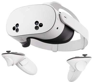 Meta Quest 3S Da 128 GB, Ricondizionato, Vivi la Realtà Mista, un Dispositivo Incredibile a un Prezzo Incredibile, Visore All-In-One