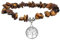 MILAKOO Tierauge Edelsteine Armband Damen Lebensbaum Armband Damen 7 chakra armband